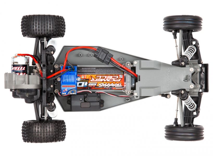 Traxxas Bandit 2WD 1/10 RTR TQ Red- With Battery/USB Charger