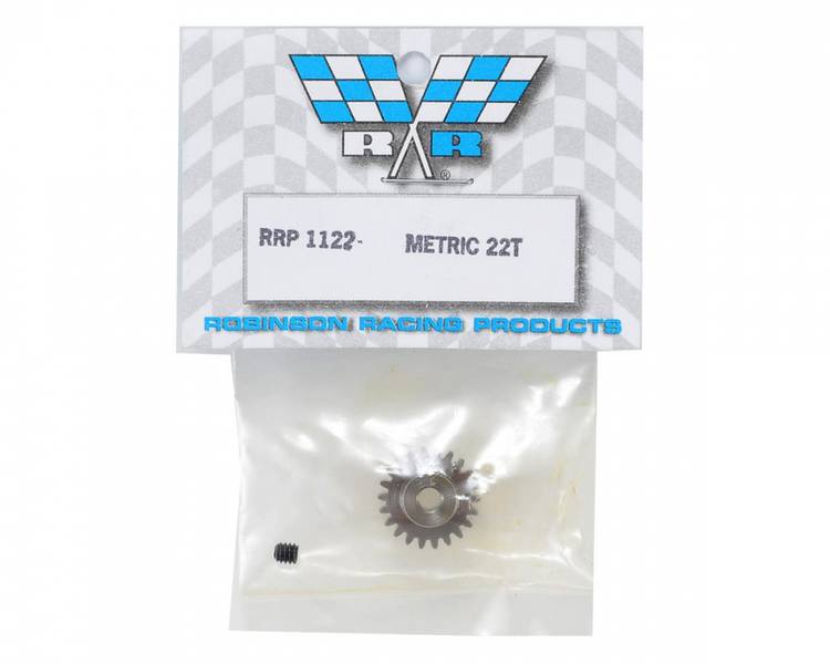 Robinson Racing 1122 Mod 0.6 Metric Pinion Gear (22T)