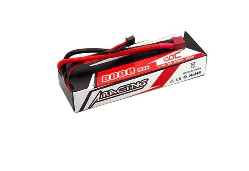 2s 8000mAh -100C - CNHL Racing Series Deans