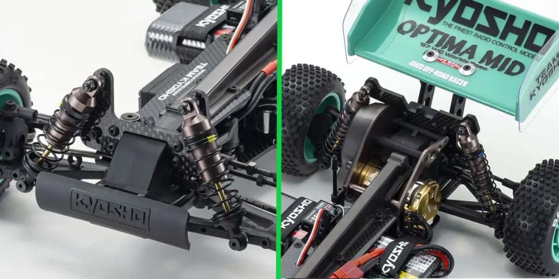 Kyosho Optima Mid'87 60th Anni 4WD 1:10 60th Le Mans 240 Gold Ed