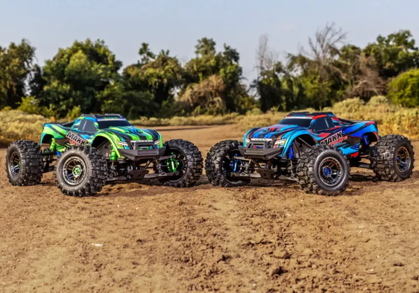 Traxxas 89087-4 MAXX Ultimate VXL-4s 4WD 1/10 RTR TQi TSM Green