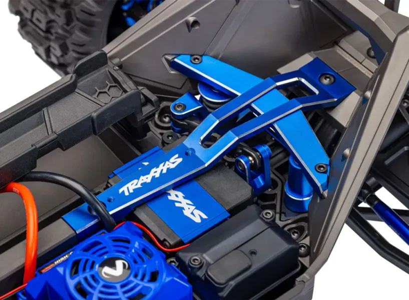 Traxxas 89087-4 MAXX Ultimate VXL-4s 4WD 1/10 RTR TQi TSM Blue