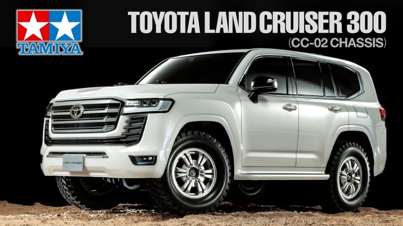 Tamiya 58688 RC Toyota Land Cruiser LC300 CC-02 Kit (NO ESC)
