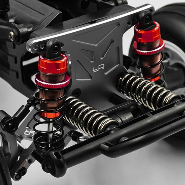 Yeah Racing Alu BigBore Go 65mm Damper Set 2pcs for 1/10 Buggy Red